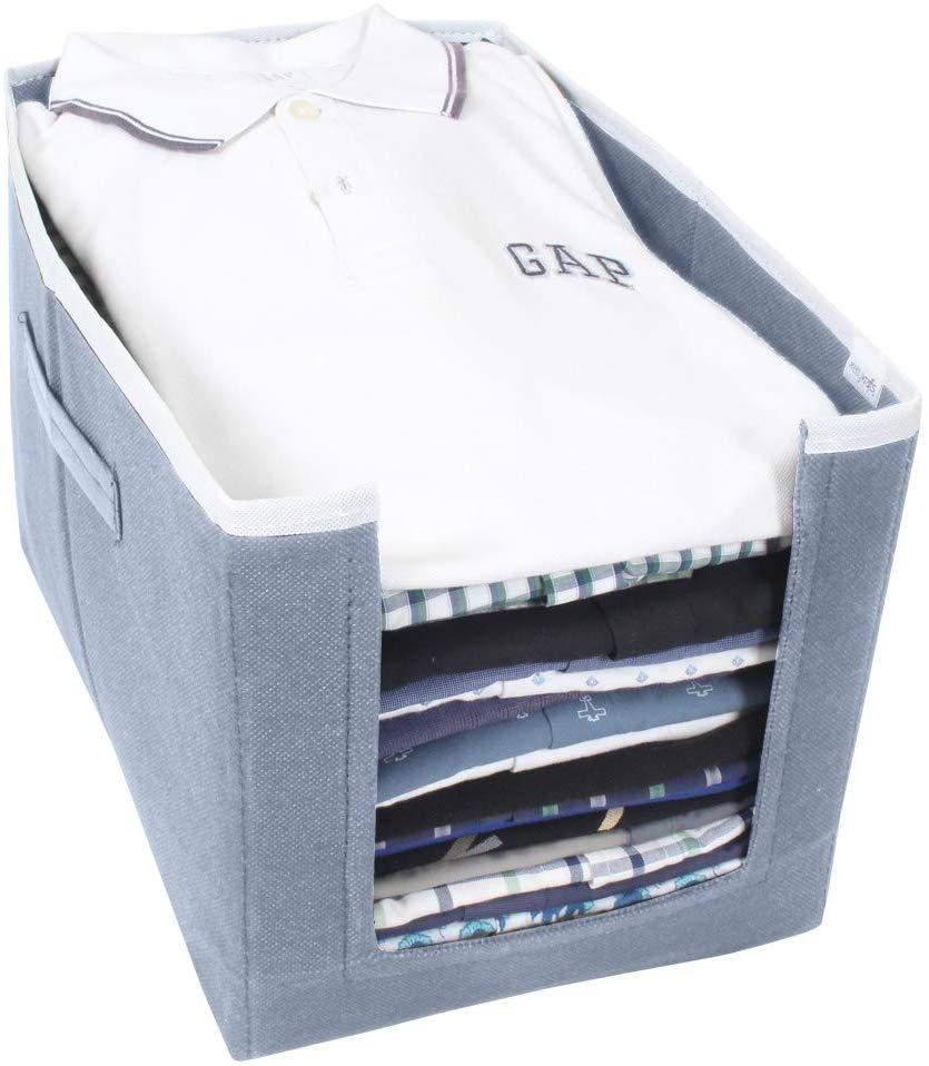 Cloth Organizer - Non Woven Foldable Cloth Organizer ( Pack of 3) - Arshia Creations