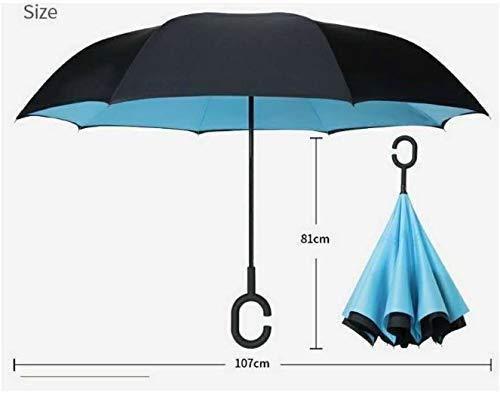 Double Layer Inverted Reversible Umbrella (Multicolor) - Arshia Creations