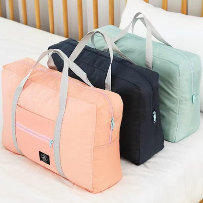 Foldable Travel Bag Tote Lightweight Waterproof Duffel Bag (Pack of 1) - Arshia Creations