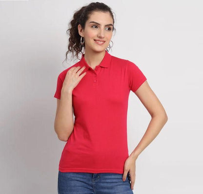 Ketex Cotton Blend Polo Neck T-shirt (Pack Of 5) - Arshia Creations