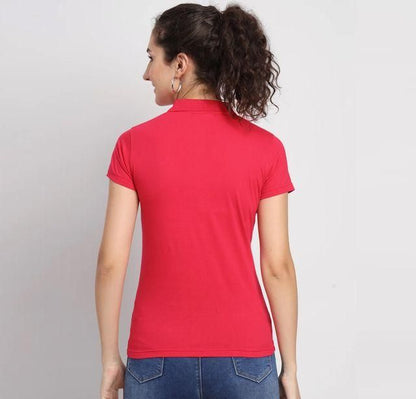 Ketex Cotton Blend Polo Neck T-shirt (Pack Of 5) - Arshia Creations