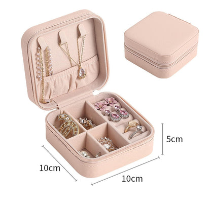 Portable Travel Jewellery Organizer Pouch (Assorted) - Arshia Creations
