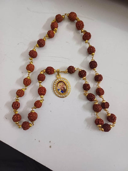Premanand Maharaj Rudraksha Mala - Arshia Creations