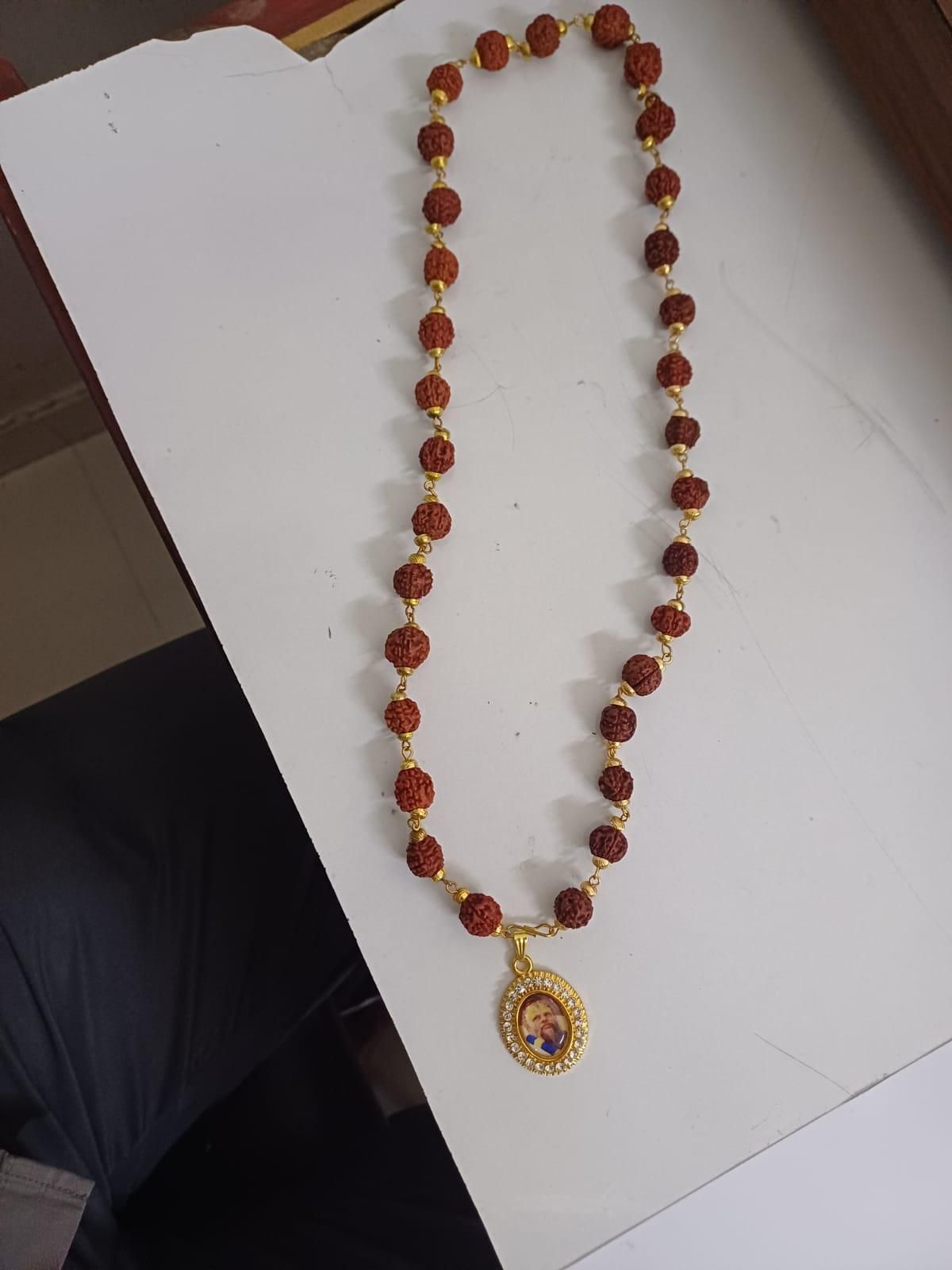 Premanand Maharaj Rudraksha Mala - Arshia Creations