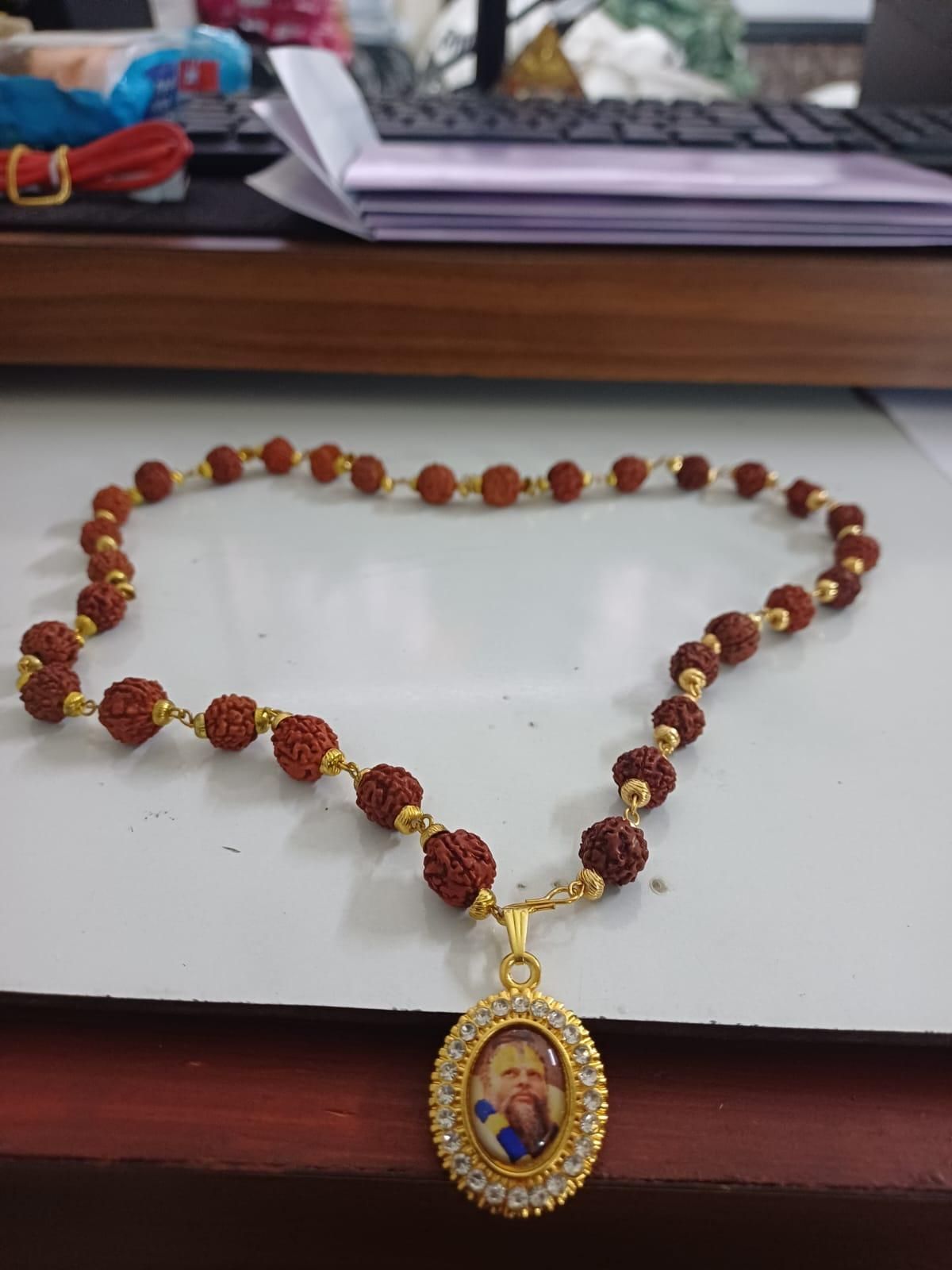 Premanand Maharaj Rudraksha Mala - Arshia Creations