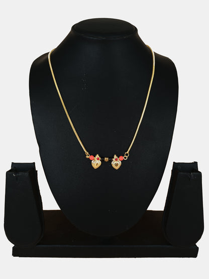 Stunning Gold Plated Mangalsutra - Elegant Gold Jewelry for Every Occasion - Arshia Creations