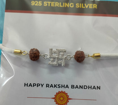 925 Silver Rakhi (Adjustable)