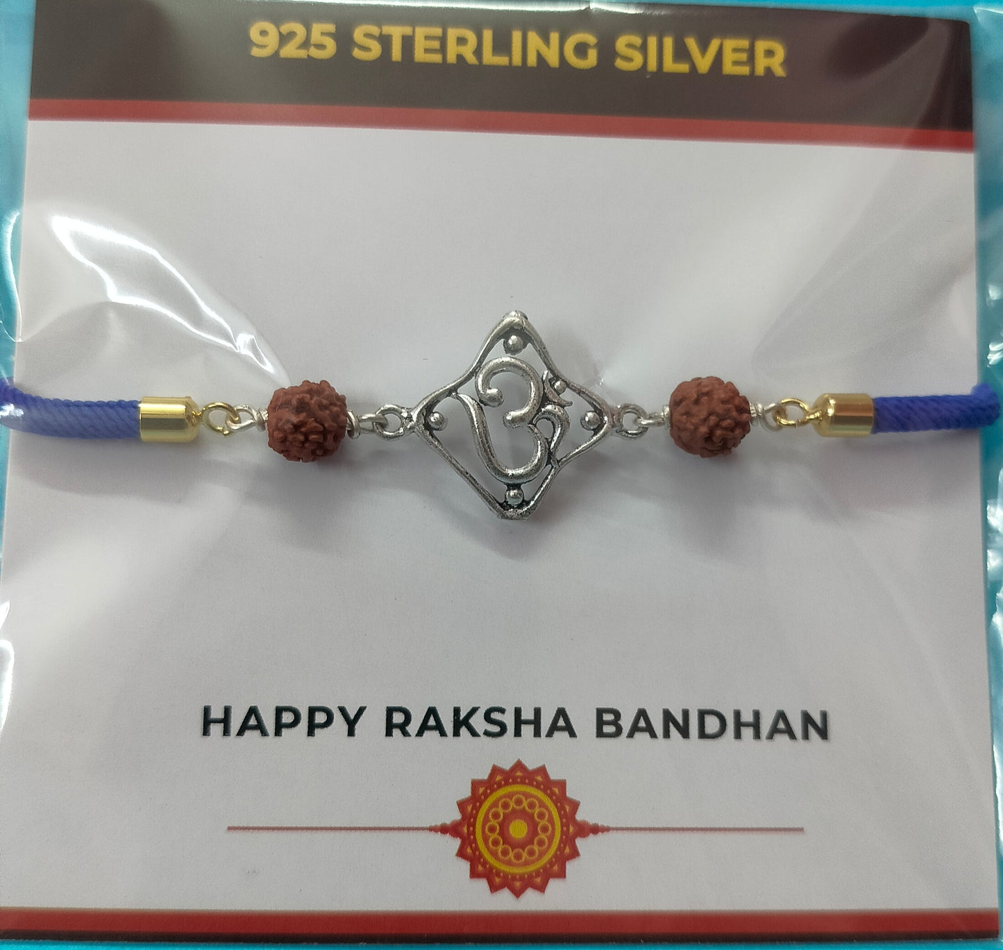 925 Silver Rakhi (Adjustable)