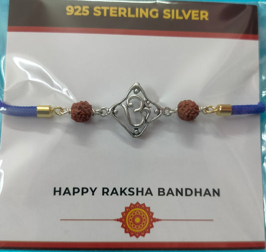 925 Silver Rakhi (Adjustable)
