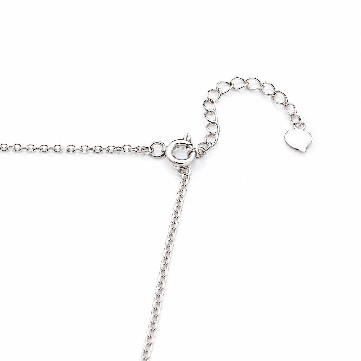 Sterling Silver Adjustable Red Clover Necklace for Women | Everyday Jewelry Gift